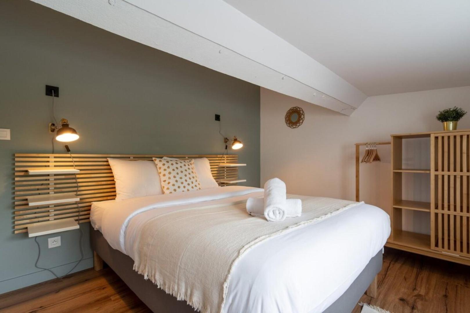 Marcq En Baroeul - Superb Apartment + Parking Luaran gambar